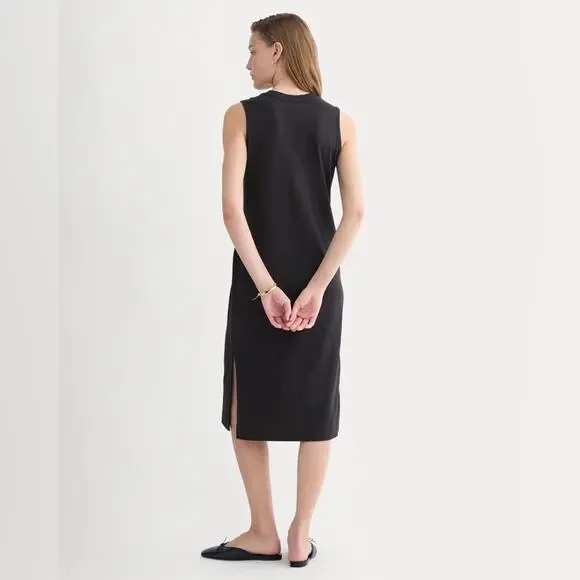 Everlane Black Midi Dress - Picture 4 of 10